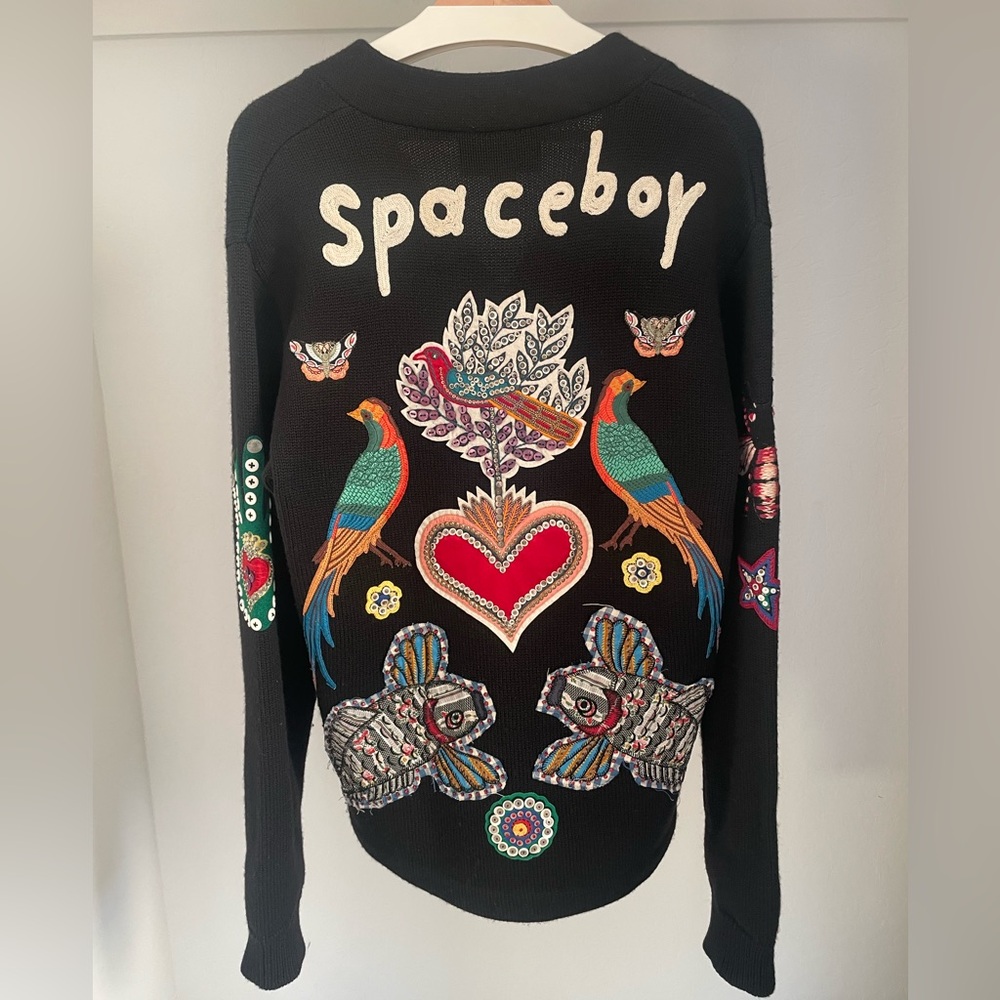 Gucci Spaceboy Cardigan Sweater